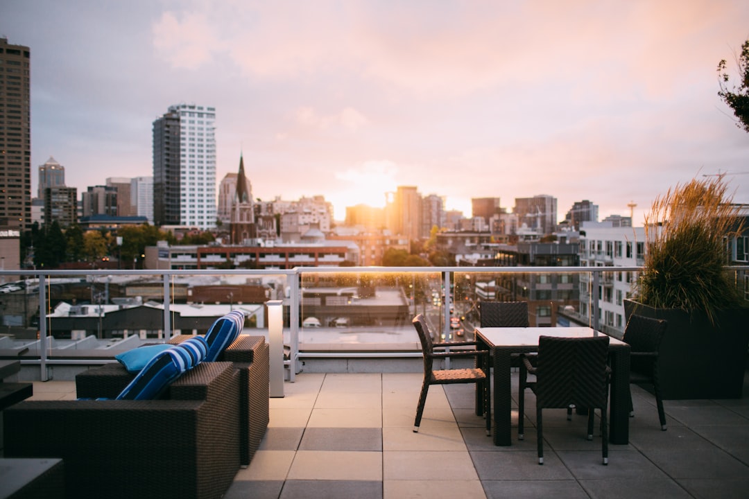 Designer-driven boutique hotel lobby and rooftop bar — boutique hotel insurance